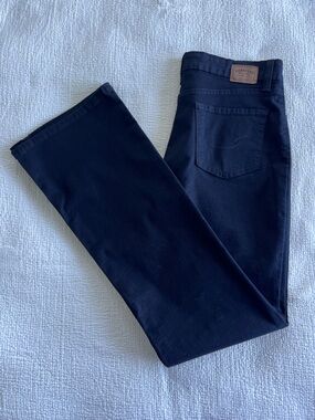 33 Inseam Signature by Levi Strauss Black Jeans At Waist Bootcut Misses 10 Long